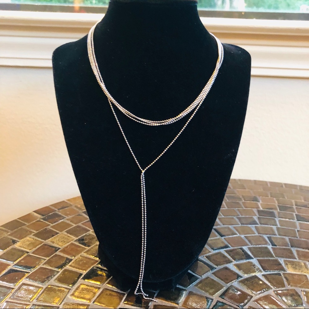 A. Marie sterling silver necklace